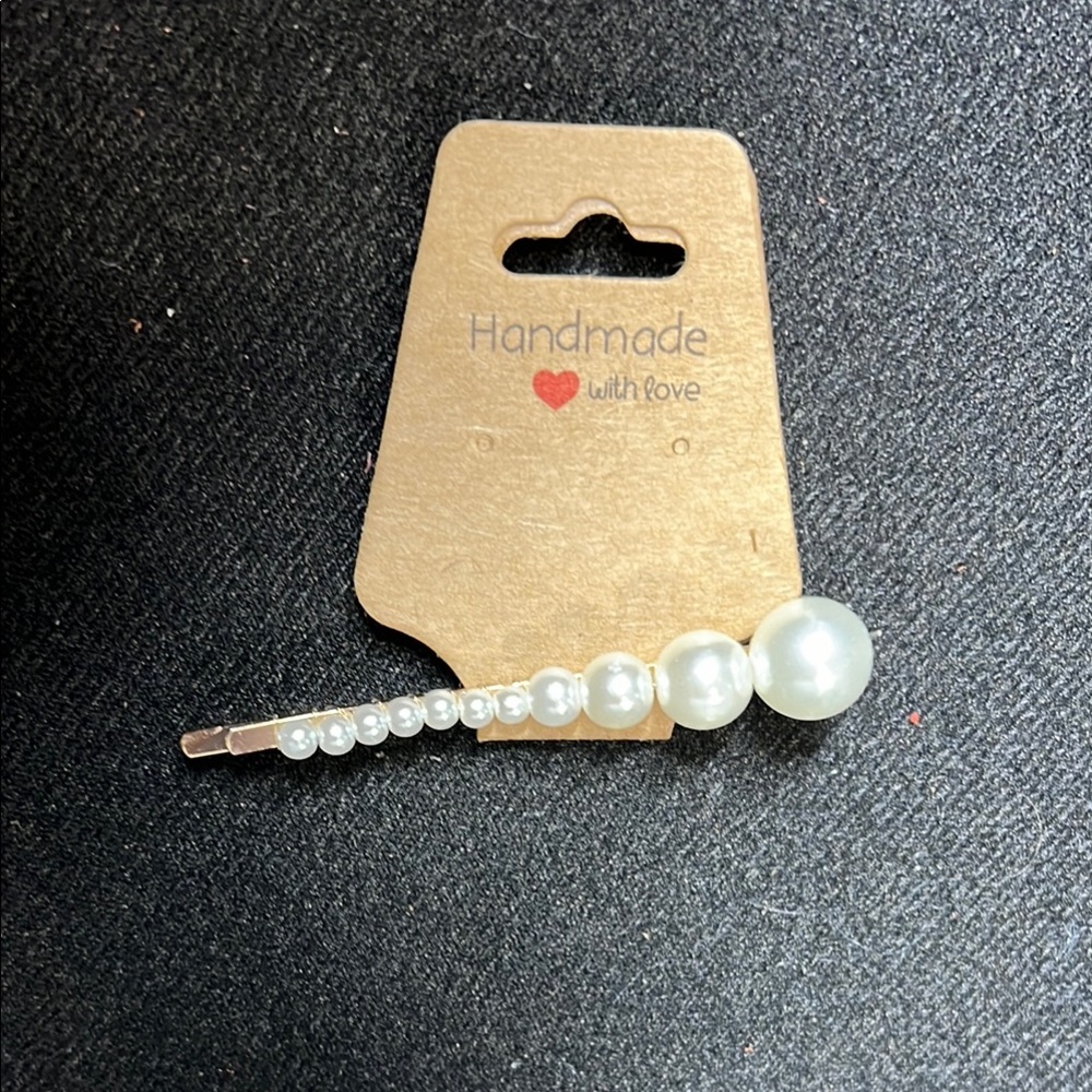 Handmade Pearl Hair Clip